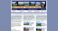 Desktop Screenshot of clearcreekmt.com