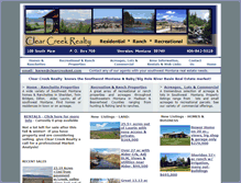 Tablet Screenshot of clearcreekmt.com